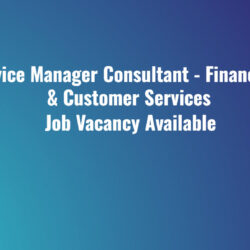 SAP Service Manager Consultant - Finance, Billing & Customer Services