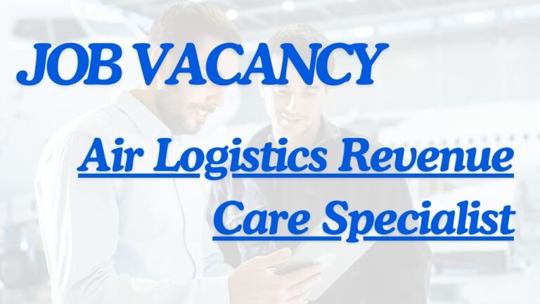 Air Logistics Revenue Care Specialist