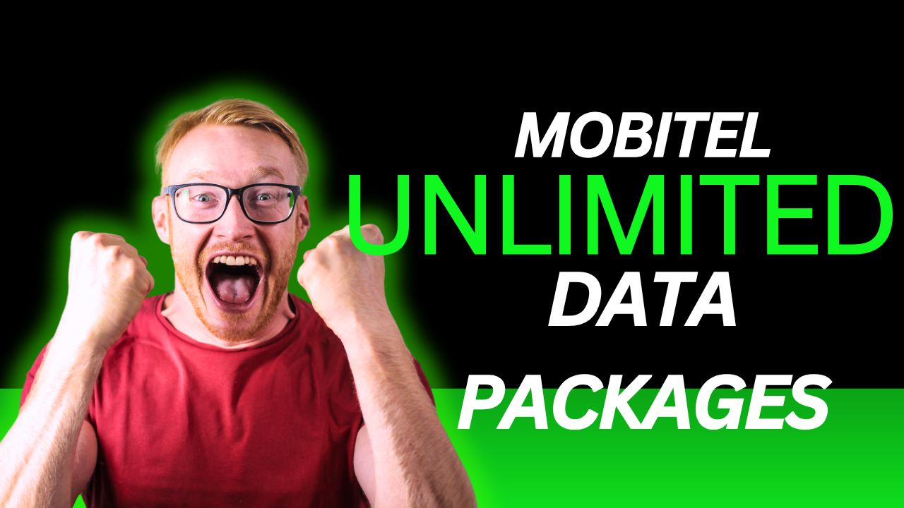 Mobitel Unlimited Data packages